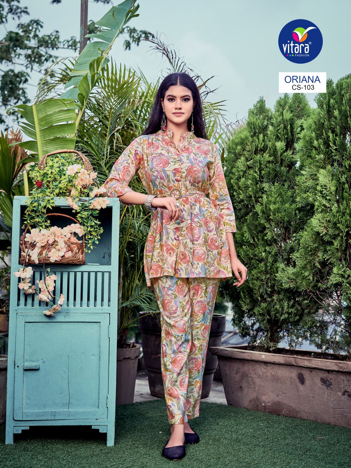 Oriana 101 By Vitara Western Wear Top With Pant Catalog
